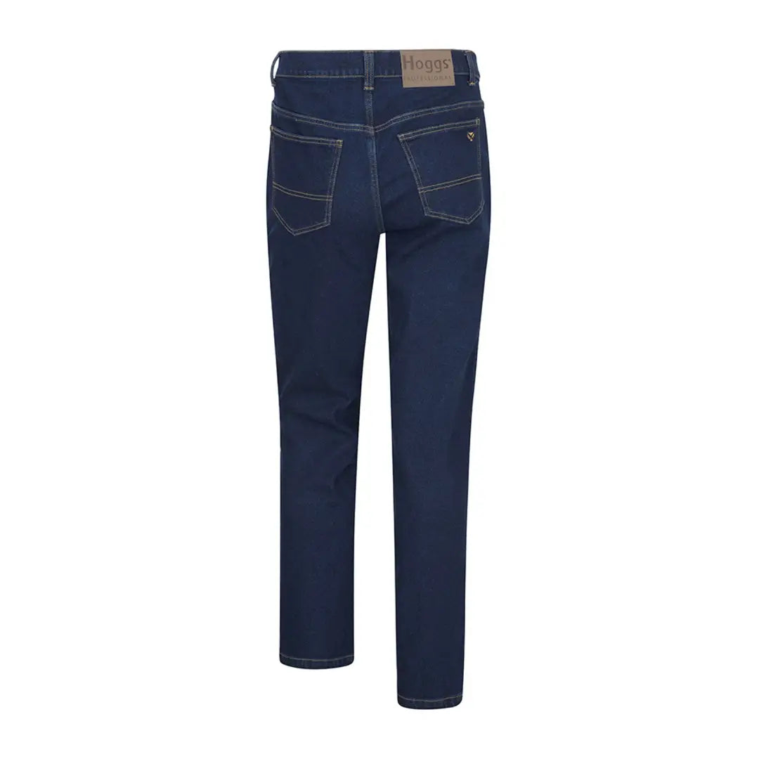 Dark blue Hoggs of Fife Clyde Comfort Denim Jeans for country clothing and outdoor adventures