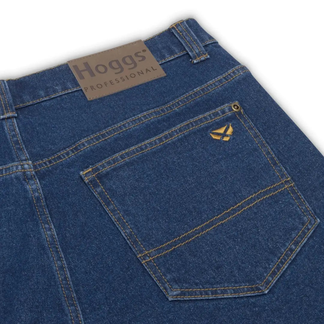 Blue denim jeans by Hoggs of Fife, perfect for country clothing and outdoor adventures