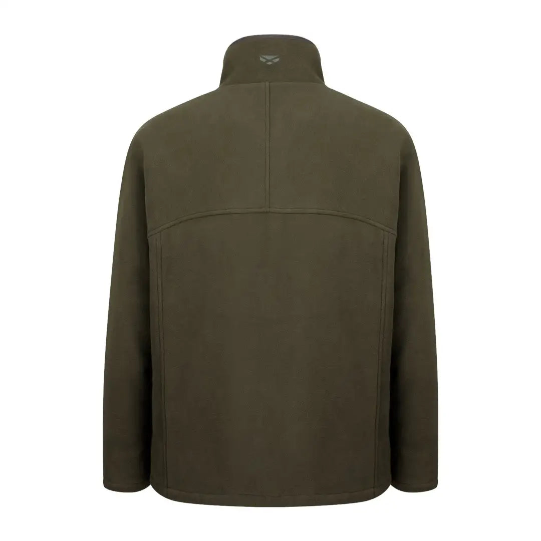 Olive green fleece jacket with high collar, part of the Ghillie II Waterproof line