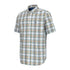 Short-sleeved plaid button-up collar shirt from Fife Girvan Short collection