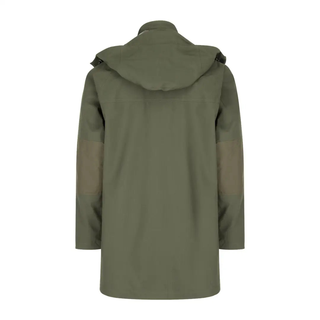 Olive green Hooded Raincoat from Hoggs of Fife’s best selling Green King II line