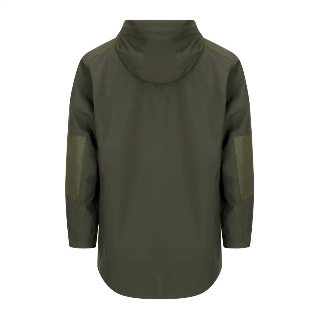 Dark green turtleneck sweater perfect for the Hoggs of Fife Green King II Waterproof Smock