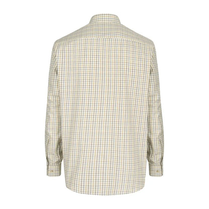 Checkered long-sleeve Hoggs Of Fife Inverness Tattersall Shirt with a classic collar