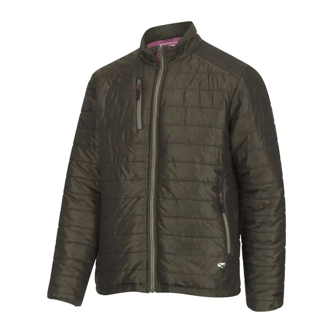 Dark green Hoggs of Fife Kingston Rip-Stop Jacket, perfect for country clothing and hunting