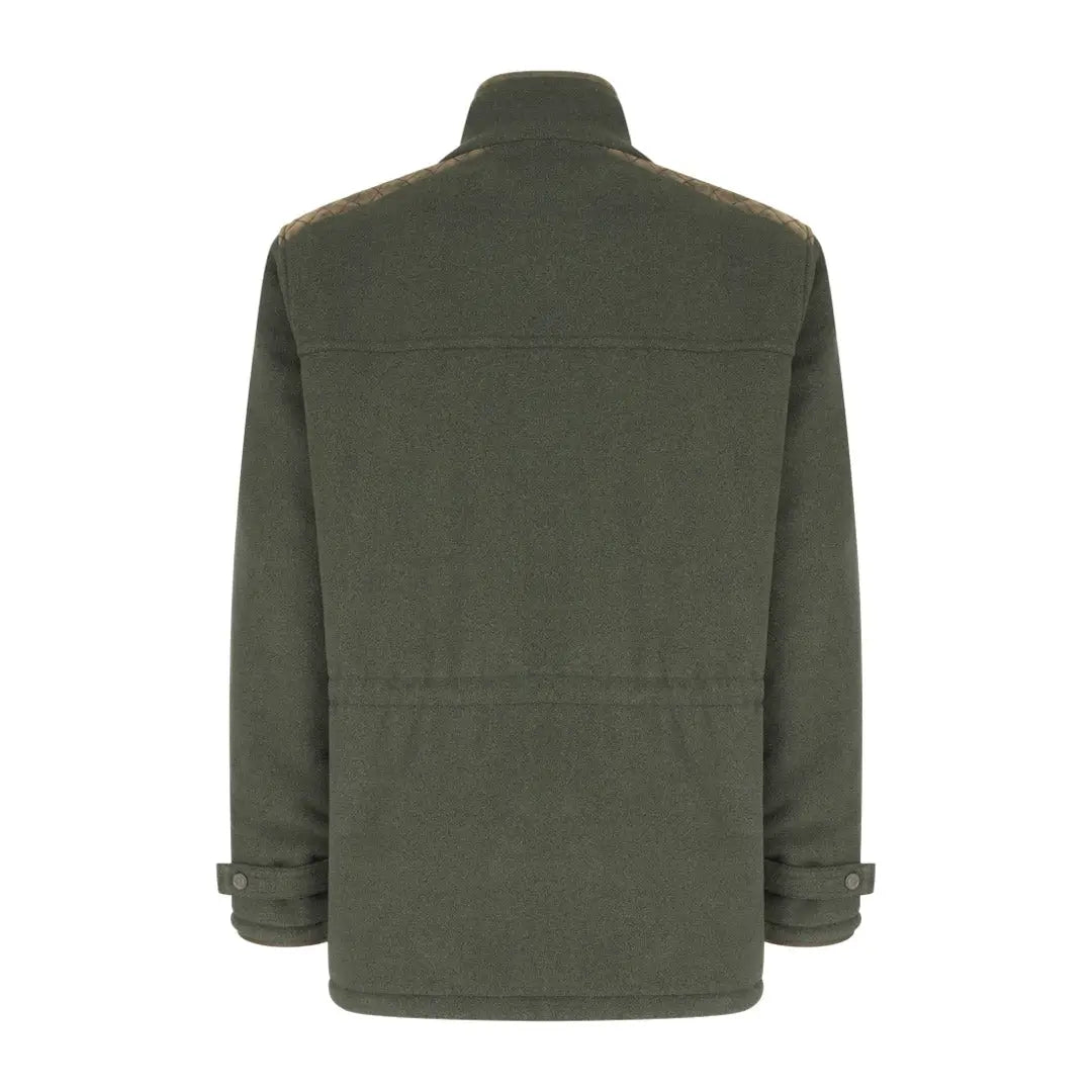 Dark green military-style Hoggs of Fife Sportsman II Waterproof Fleece Jacket