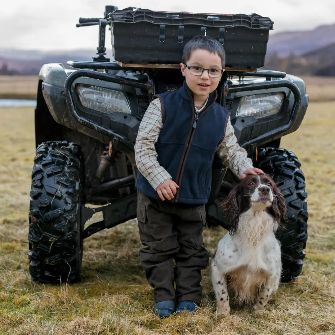 All-terrain vehicle with rugged tires, perfect for adventures in Fife Struther Junior Waterproof