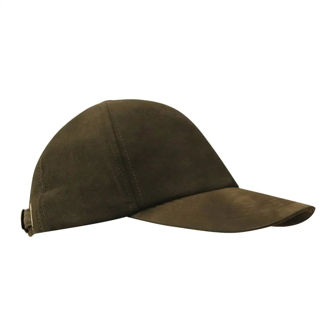 Olive green Fife Struther Waterproof Baseball Cap with adjustable strap