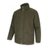 Dark green Hoggs of Fife Thornhill Quilted Jacket with high collar and front zipper