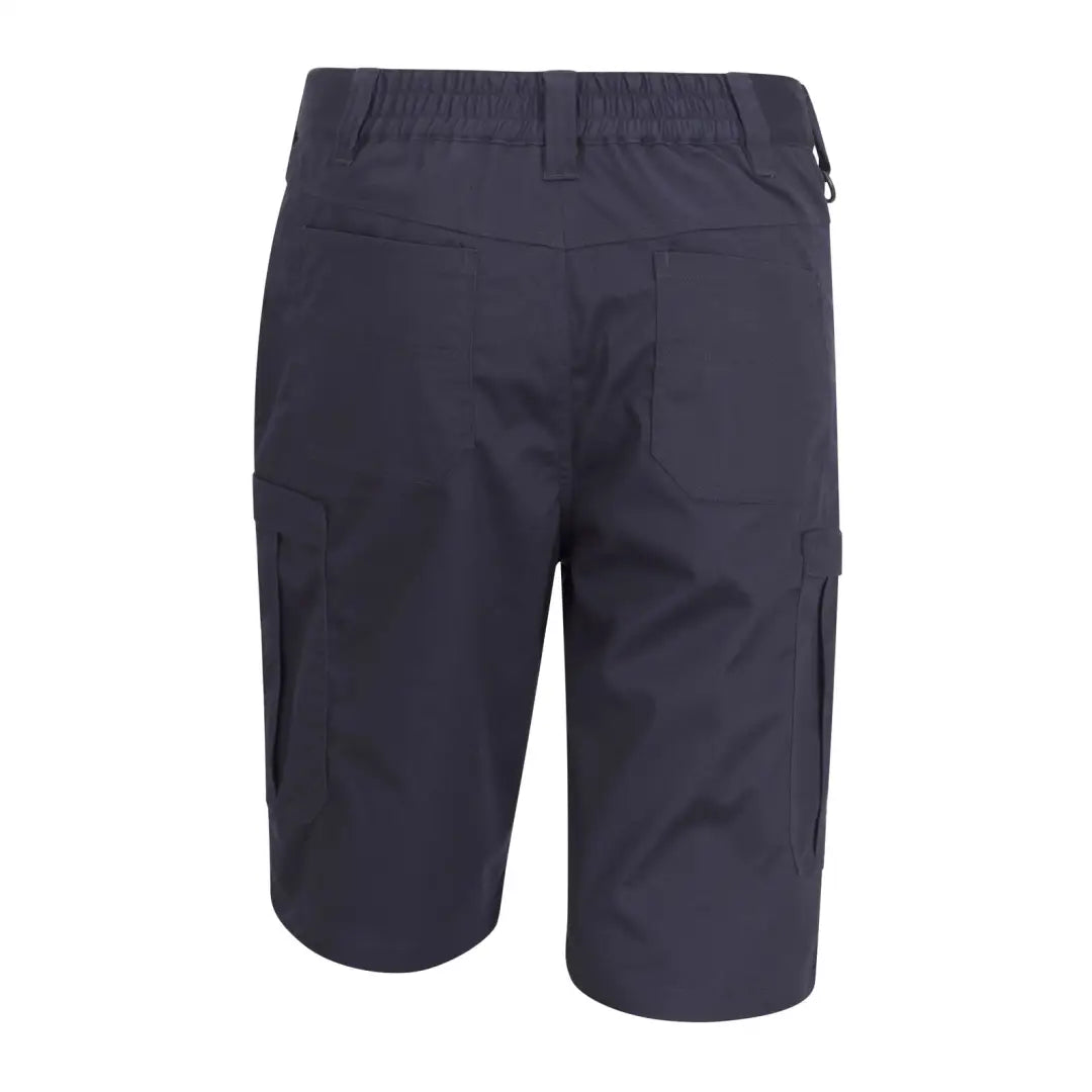 Dark blue WorkHogg Utility Shorts with side pockets from Fife WorkHogg collection