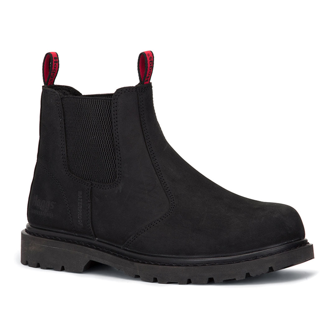 Black leather Chelsea boot from Hoggs of Fife Zeus Safety Dealer Boots for ultimate style