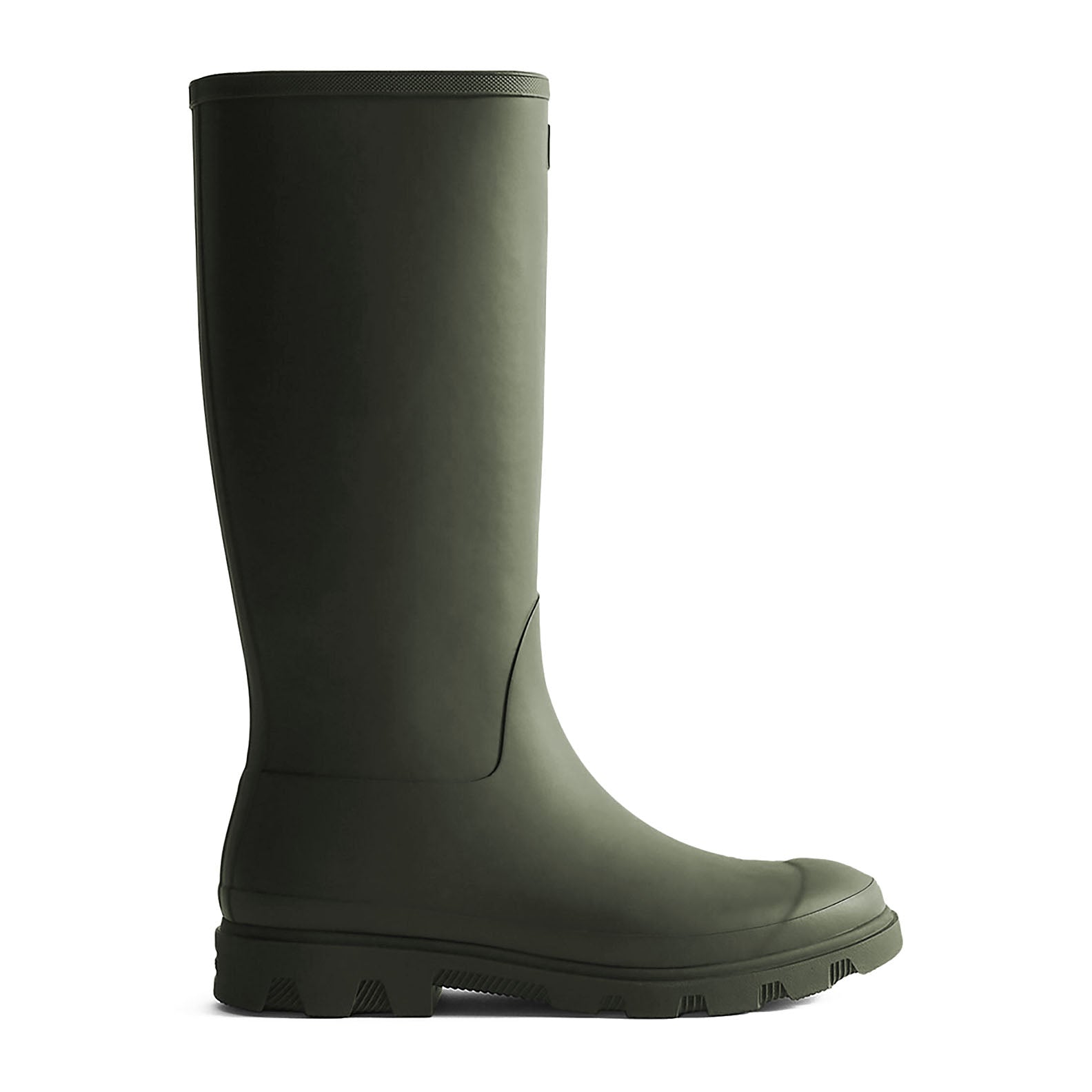 Olive green Hunter Unisex Downpour Insulated Boot for stylish rainy day comfort