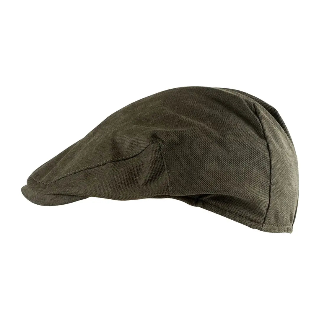 Olive green Jack Pyke Ashcombe flat cap, stylish newsboy hat for a classic look