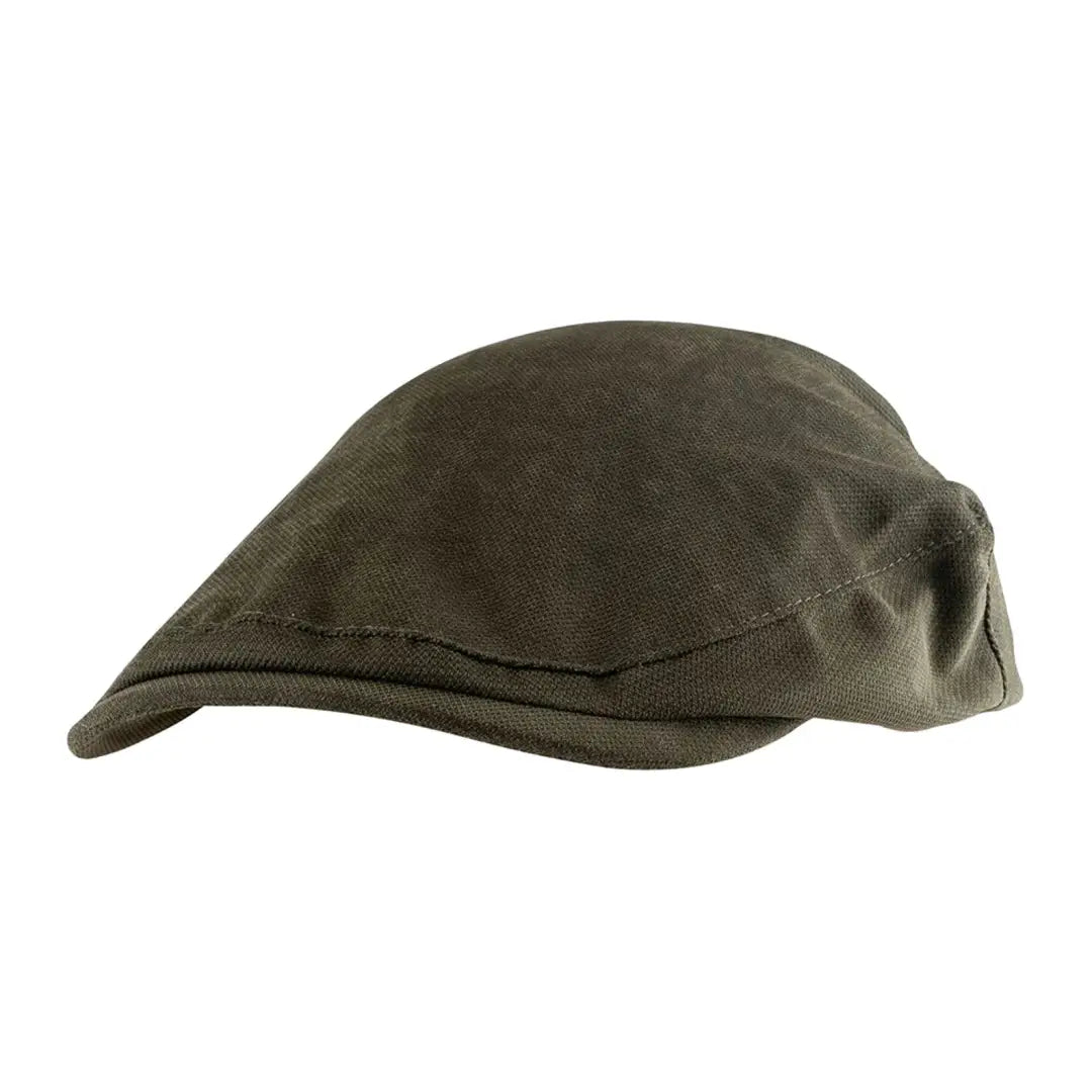 Olive green Jack Pyke Ashcombe Flat Cap perfect for stylish outdoor adventures