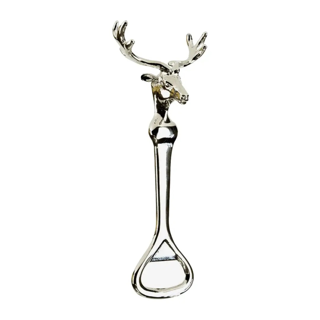 Silver Jack Pyke Bottle Opener featuring a stylish deer head design on top