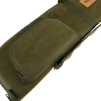 Olive green Jack Pyke Duotex Shotgun Slip with zippered compartments for easy storage