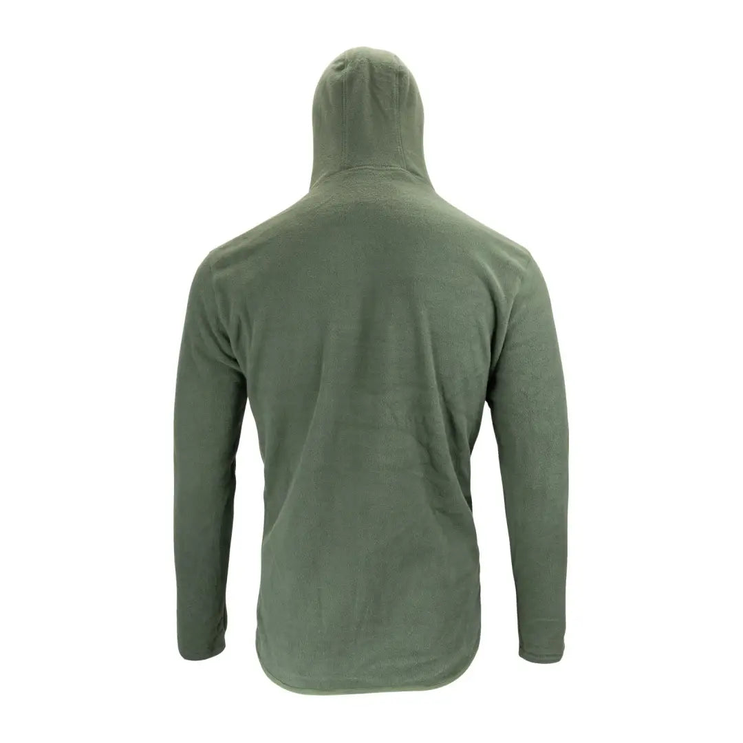 Back view of the Green Hooded Fleece Jacket from the Jack Pyke Fieldman collection