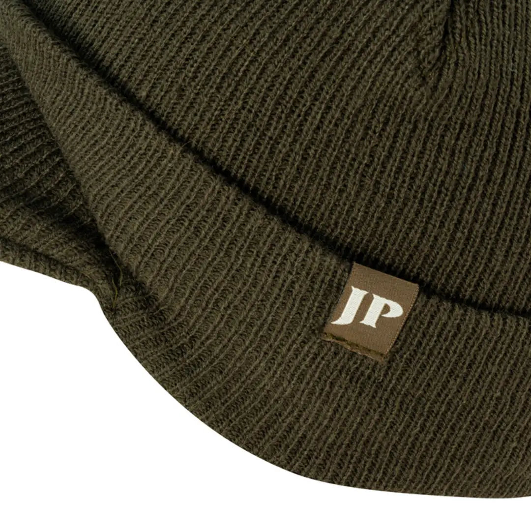 Dark green Jack Pyke Jeep Hat with brim and JP tag for stylish outdoor adventures