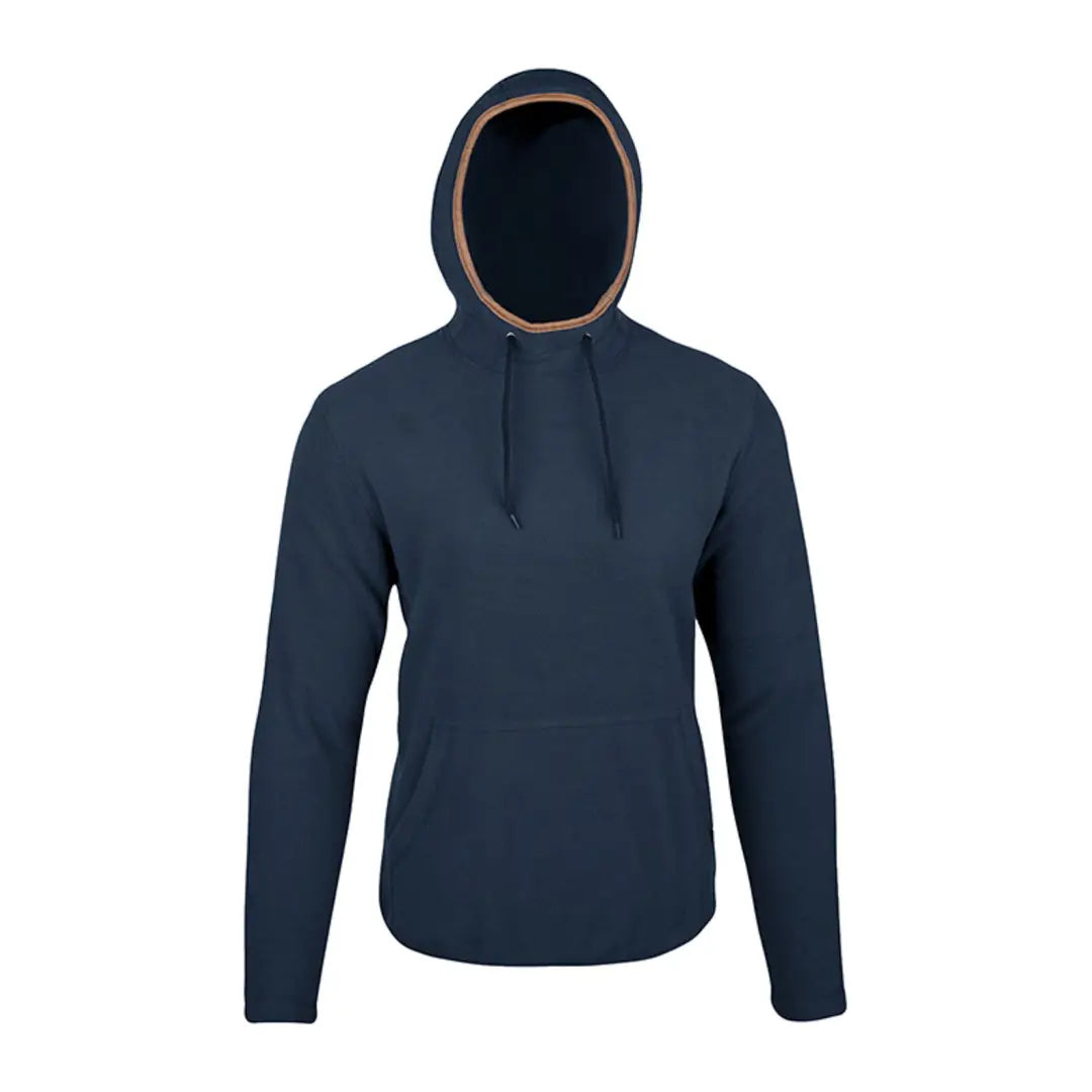 Navy blue Jack Pyke Ladies Fleece Hoodie with long sleeves for cozy style