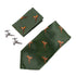 Green Jack Pyke tie with orange pheasant pattern, perfect gift idea for any occasion