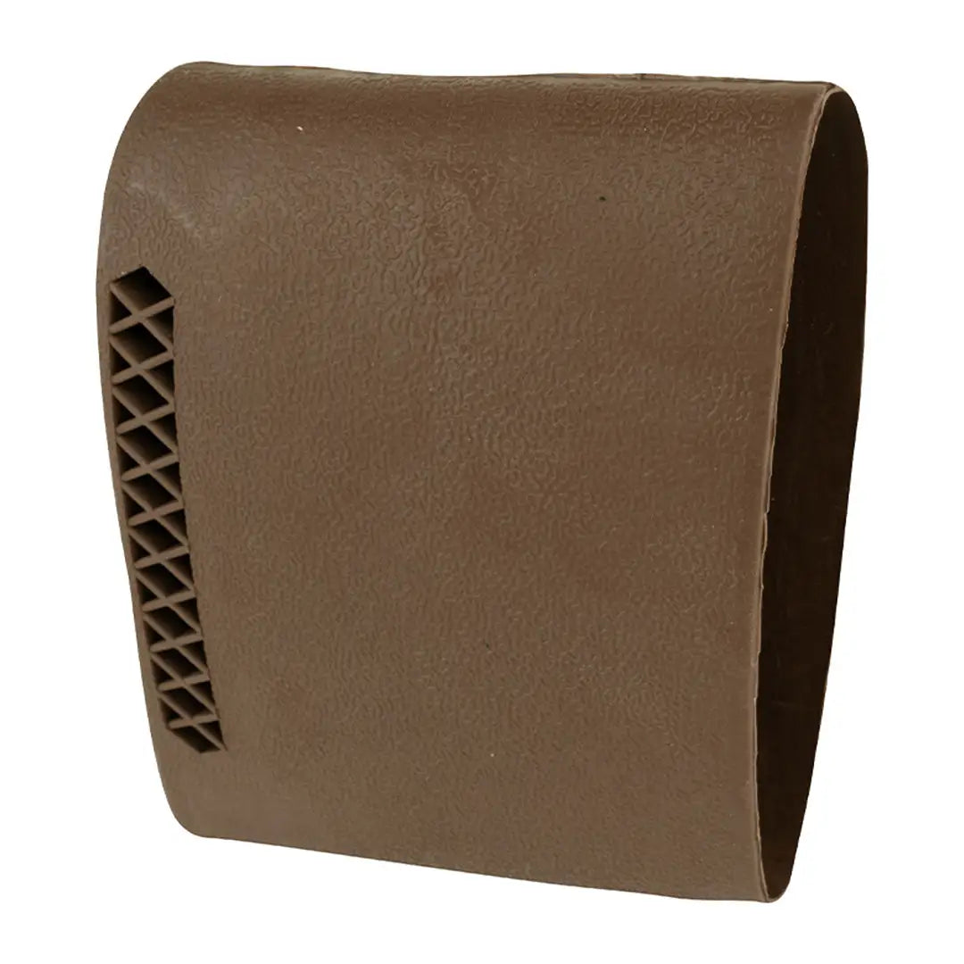 Brown rubber recoil pad for Jack Pyke Shock Absorbing Rubber firearm stock