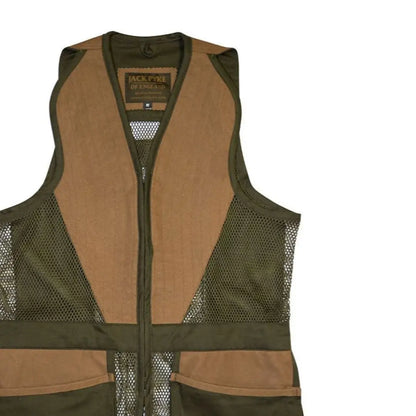 Lightweight Jack Pyke Sporting Skeet Vest with mesh panels for outdoor adventures