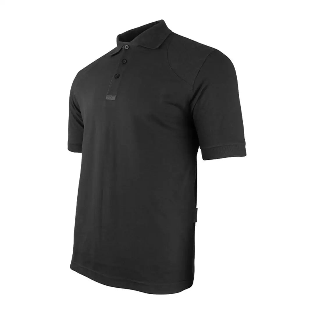 Black Jack Pyke Sports Polo Shirt with short sleeves, perfect for sporty looks