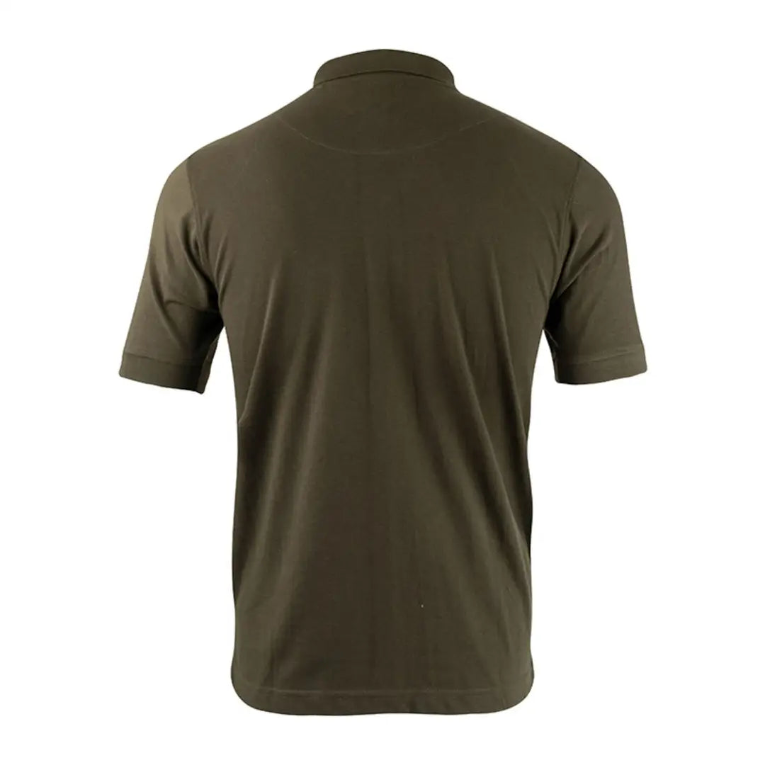 Olive green Jack Pyke Sports polo shirt with a stylish collar for a casual look