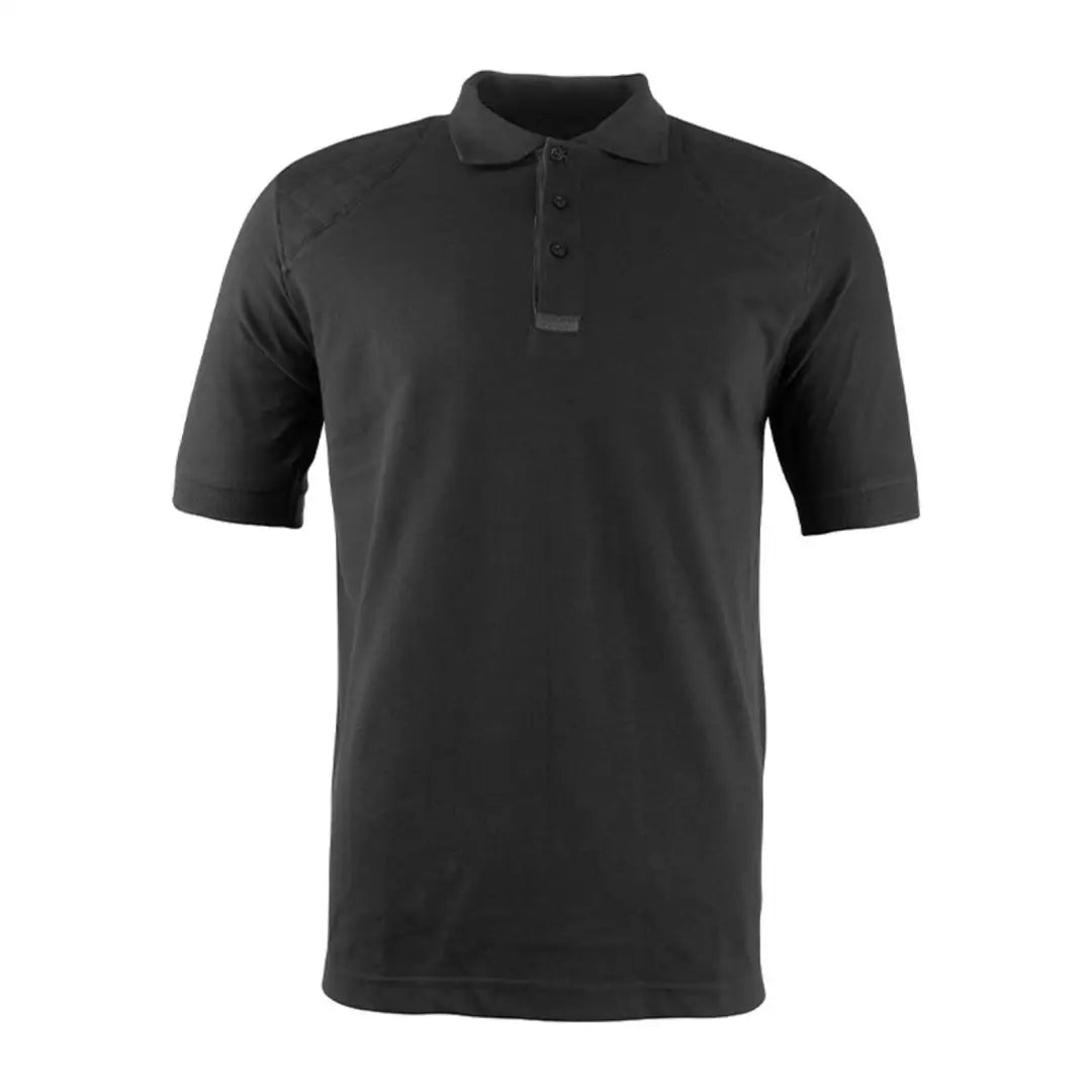 Black Jack Pyke Polo Shirt with short sleeves and collar, perfect for sports or casual wear