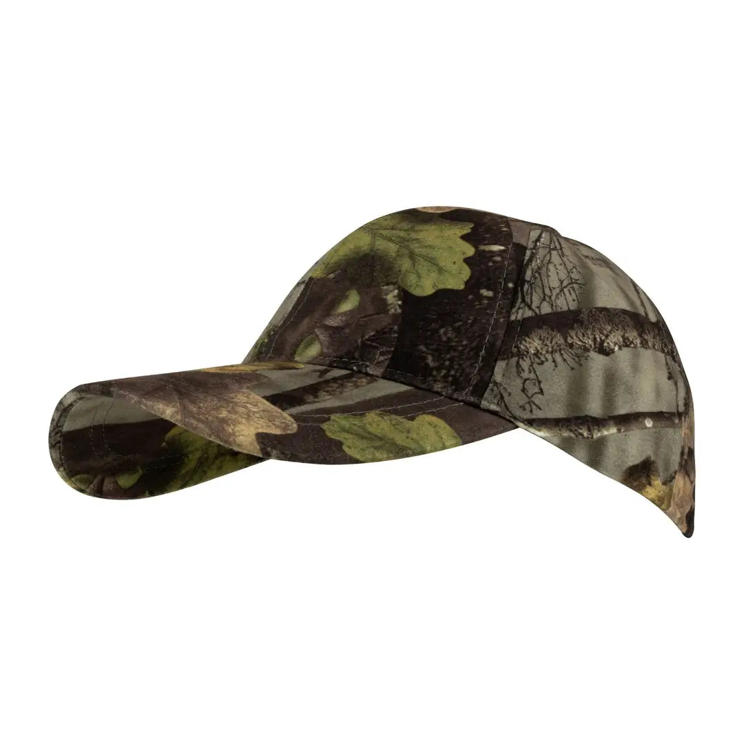 Camouflage-patterned Jack Pyke Stealth Baseball Cap with a curved brim