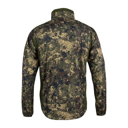 Camouflage Jack Pyke Weardale Field Jacket with high collar and long sleeves