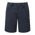 Navy blue Keela Womens Peru Combat Shorts with belt loops and cargo pocket, perfect for travel wear