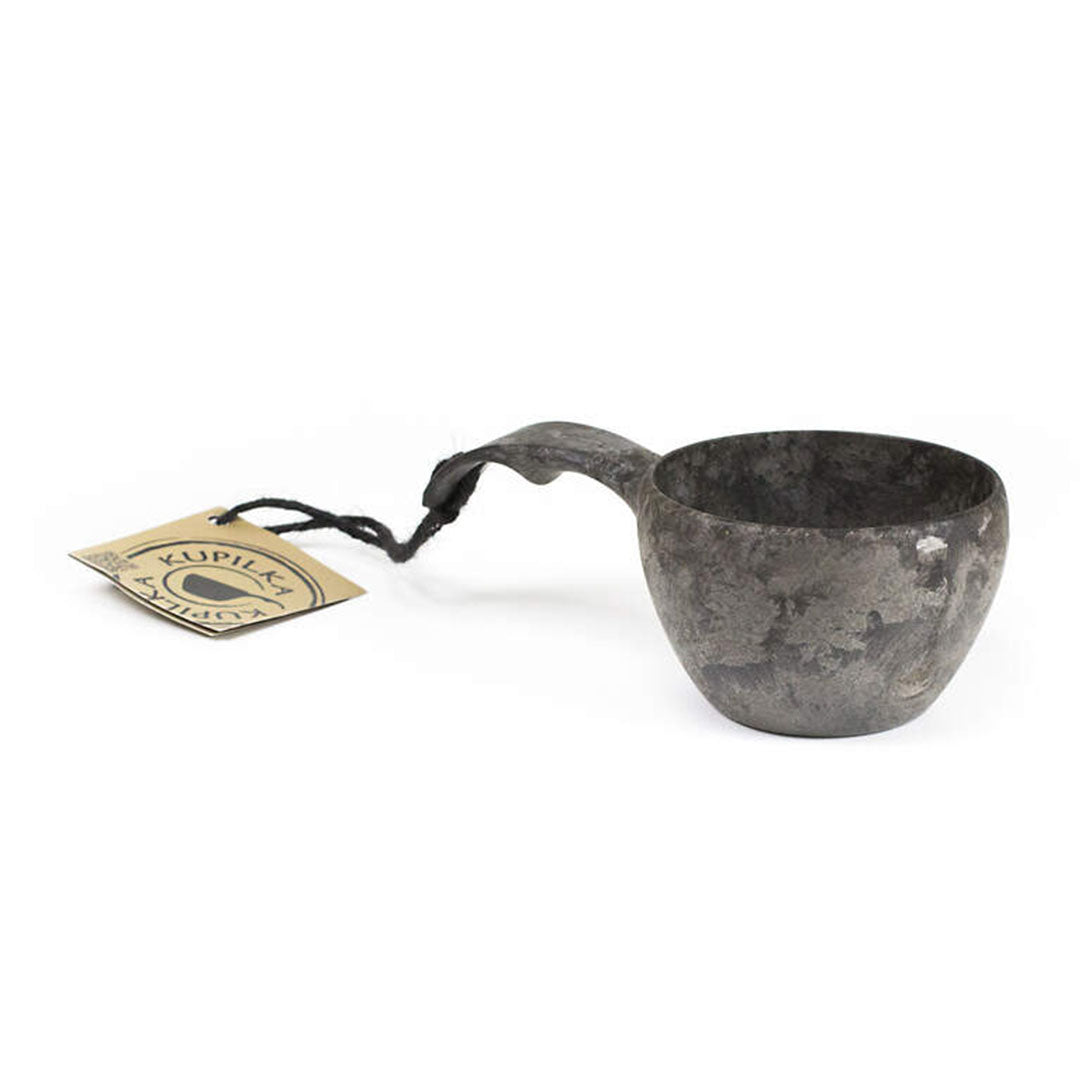 Gray Kupilka Classic Cup with handle, perfect for country clothing and outdoor adventures