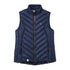 Navy blue quilted Lighthouse Laurel Gilet with full-length zipper for cozy style