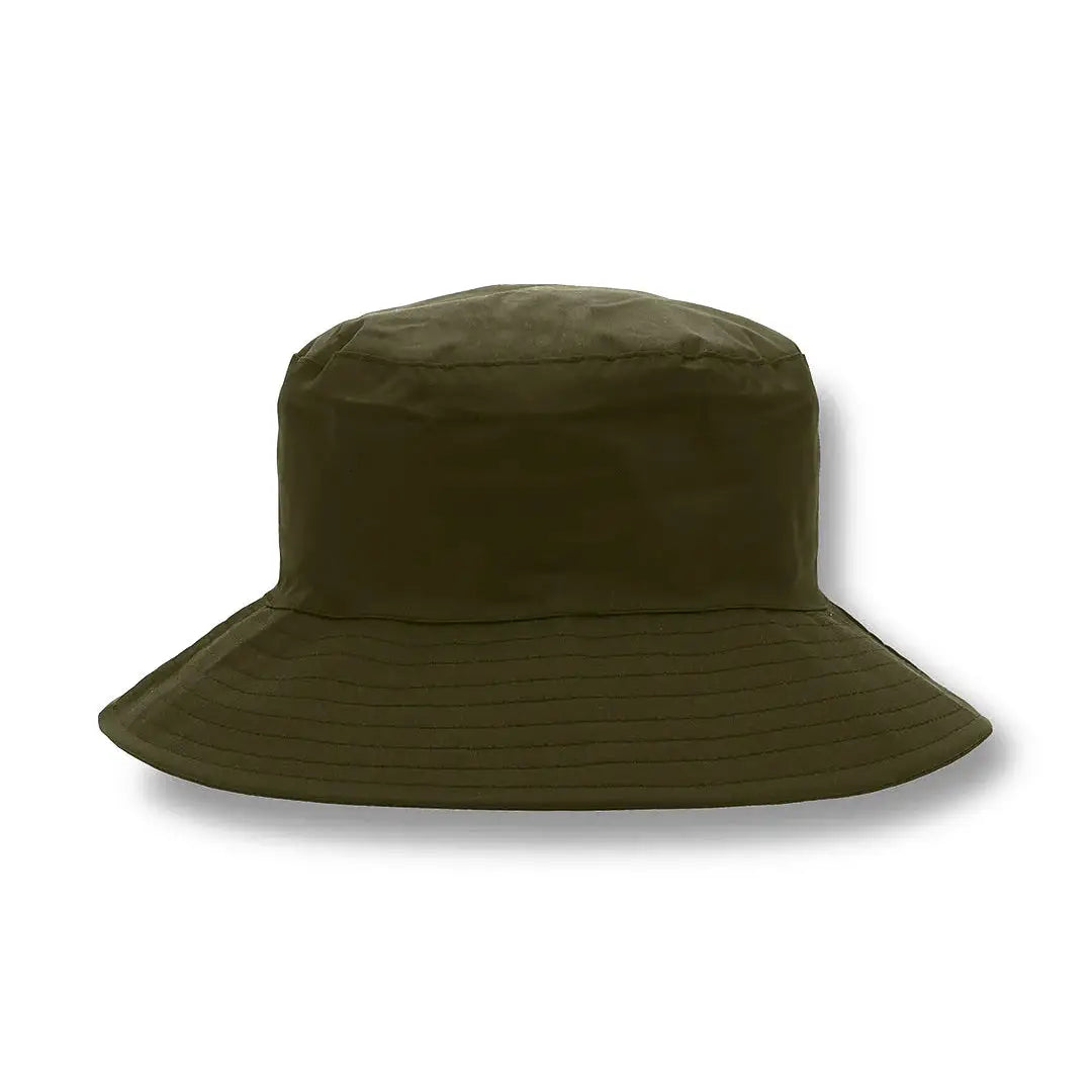 Olive green Lighthouse Storm Waterproof Ladies Hat with wide brim for style and protection