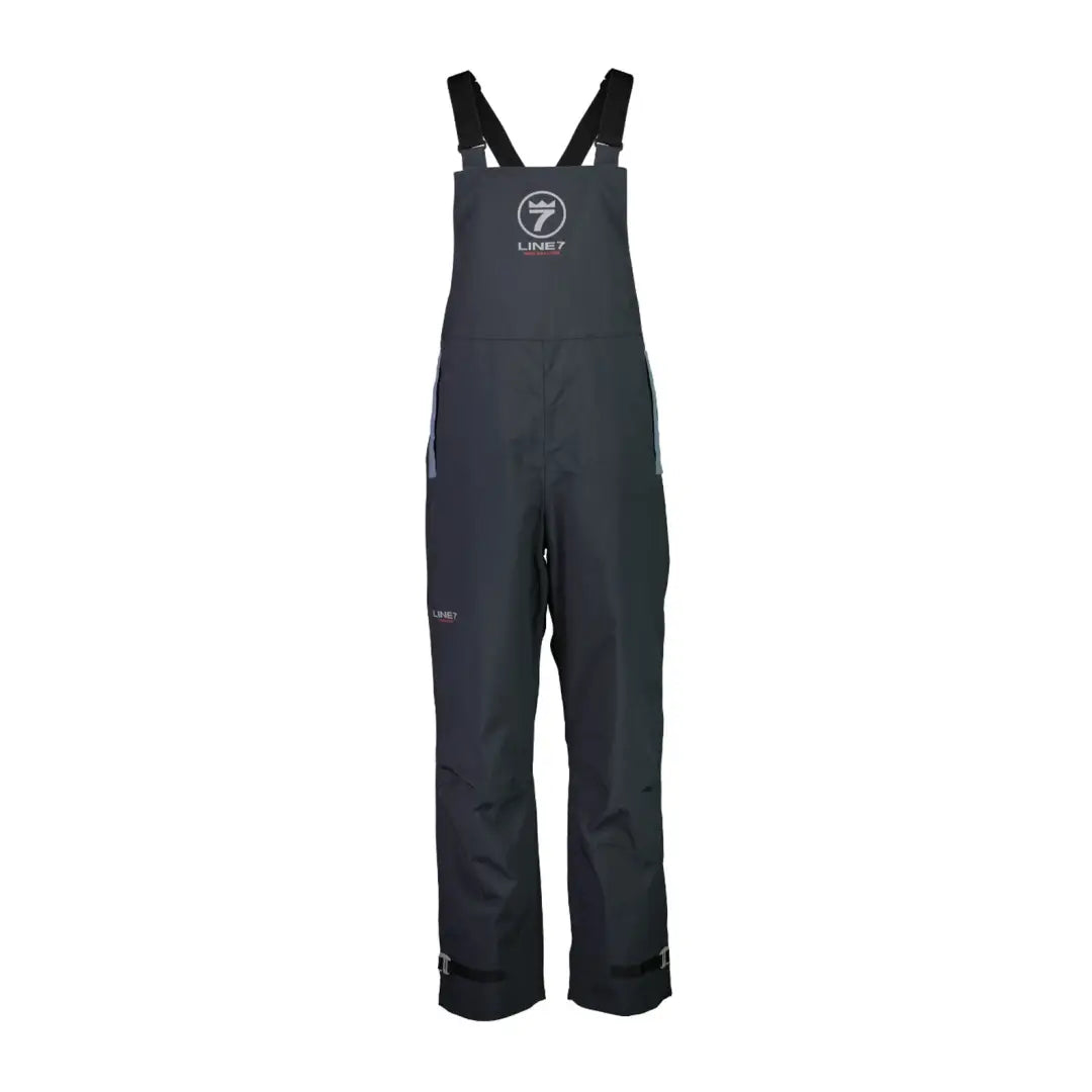 Dark gray Line 7 Storm Armour10 bib overtrousers, trusty armor for country clothing and hunting