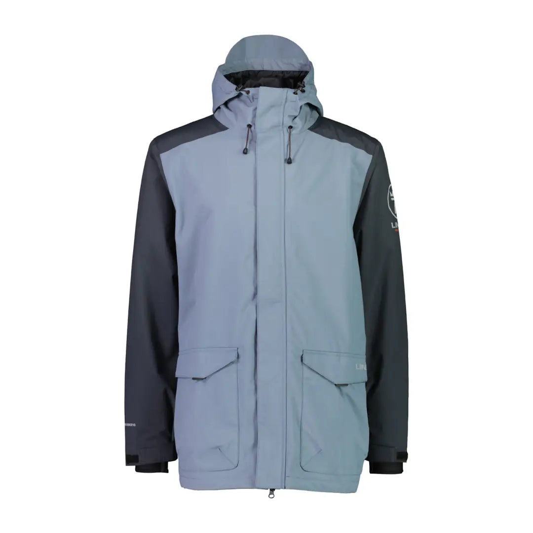 Two-tone waterproof jacket with hood and pockets, perfect for Line 7 Storm Armour10