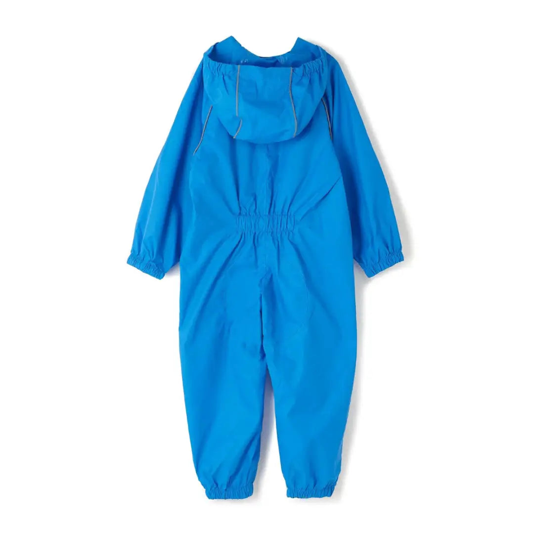 Blue hooded rain suit Mac in a Sac Origin 2 Puddlesuit packable waterproof breathable rainsuit