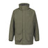 Olive green Musto Fenland Primaloft jacket with pockets and high collar for a stylish look