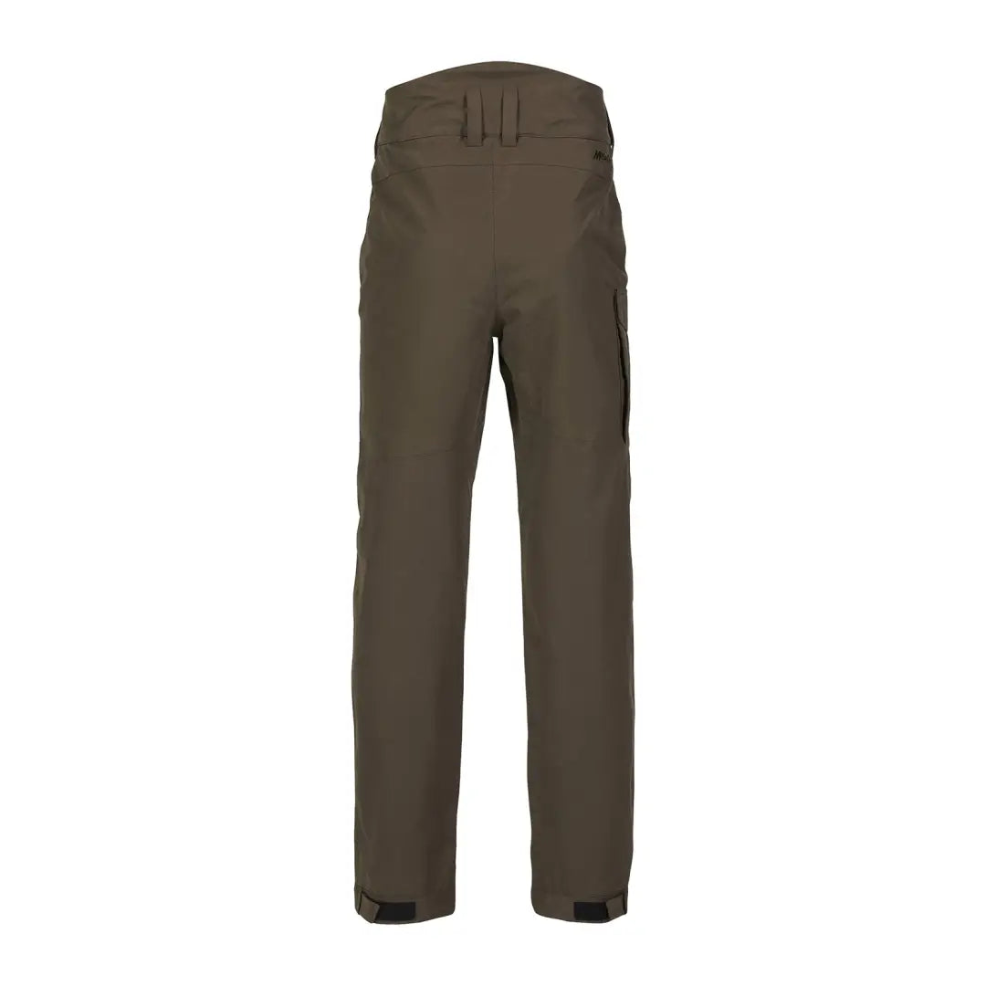 Olive green Musto HTX Keepers Trousers with side pockets for ultimate style and functionality