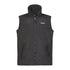 Black sleeveless Musto Snug Vest 2.0 with zip-up design and Musto logo for stylish comfort