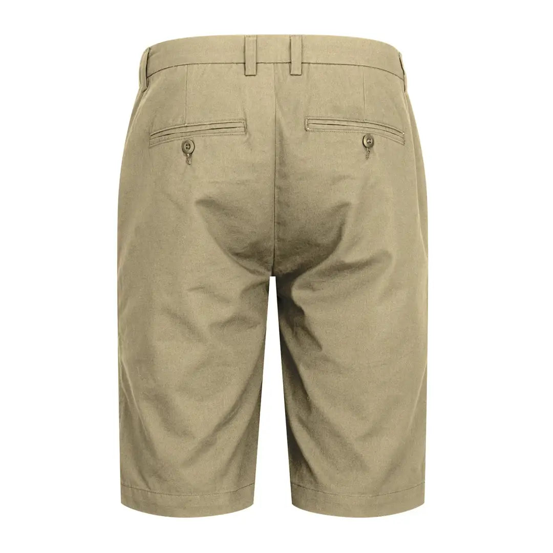 Khaki New Forest Chino Shorts with stylish back pockets for every casual occasion