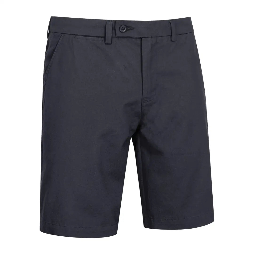 Dark gray Forest Chino Shorts with belt loops and front zipper for a stylish look