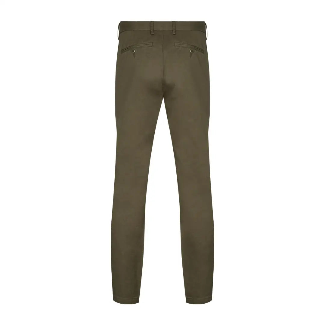 Olive green New Forest Classic Chinos in regular fit with pockets and belt loops