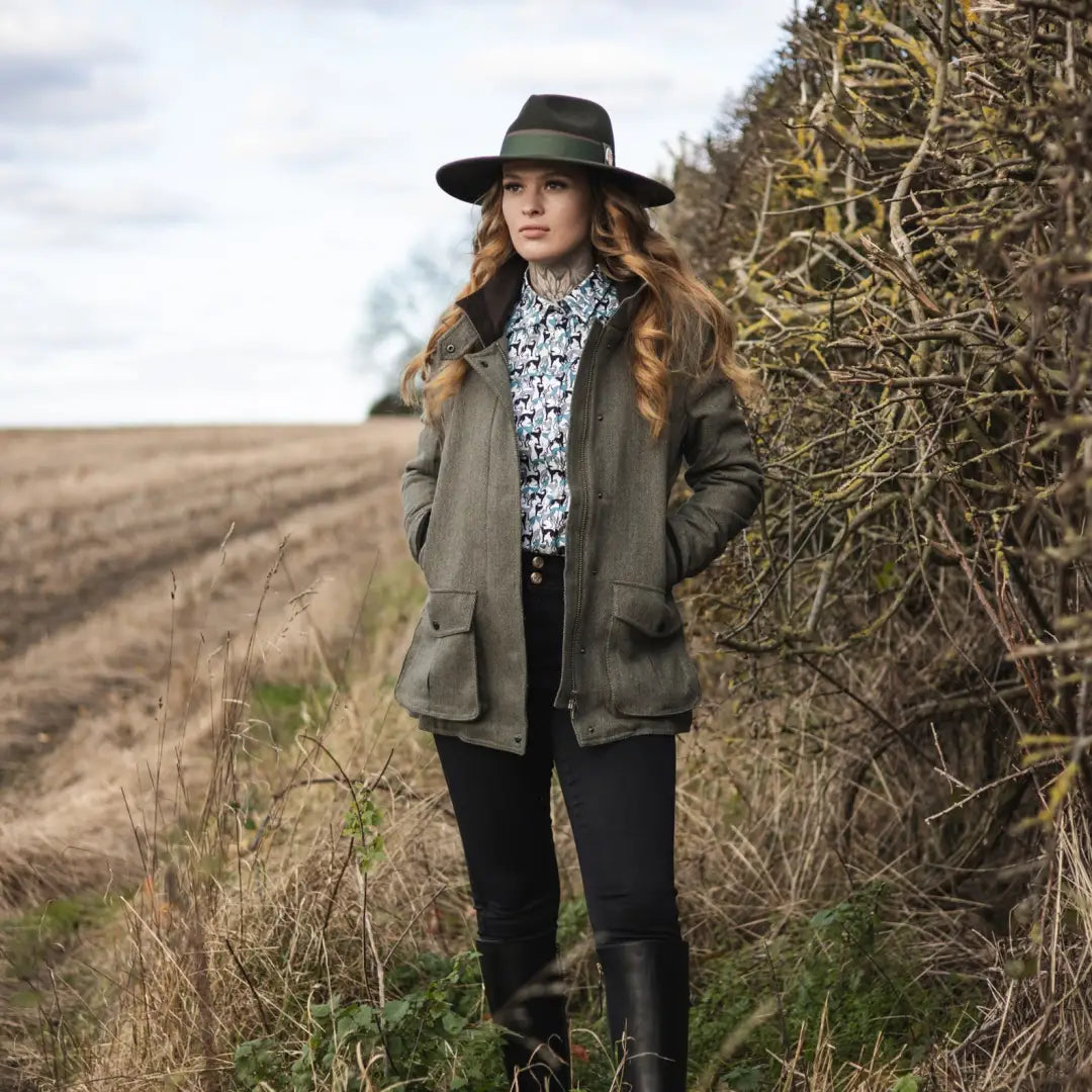 New Forest Jessica Tweed Field Coat