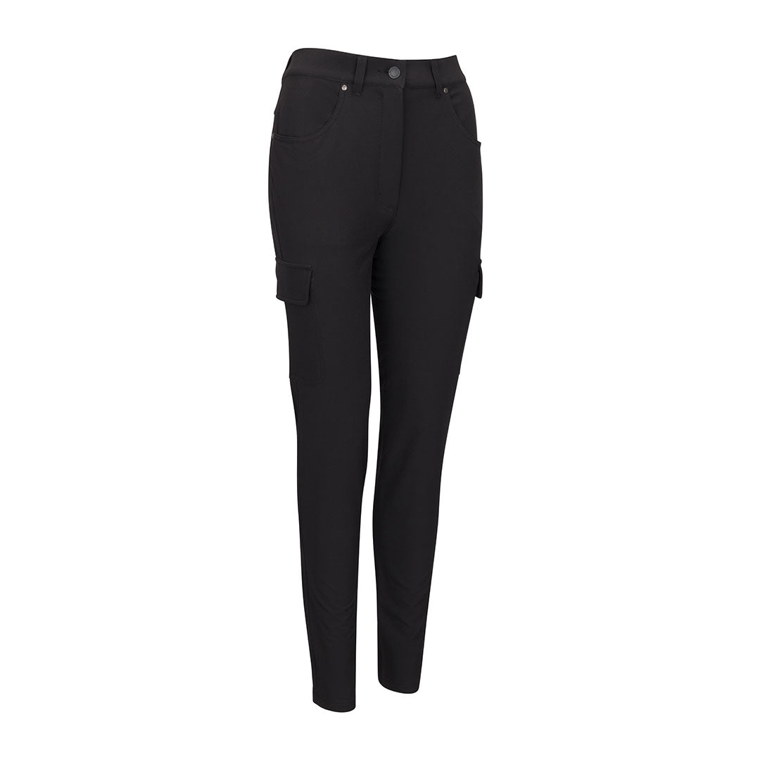 Black cargo pants from New Forest Ladies Outdoor Stretch Trousers for ultimate comfort