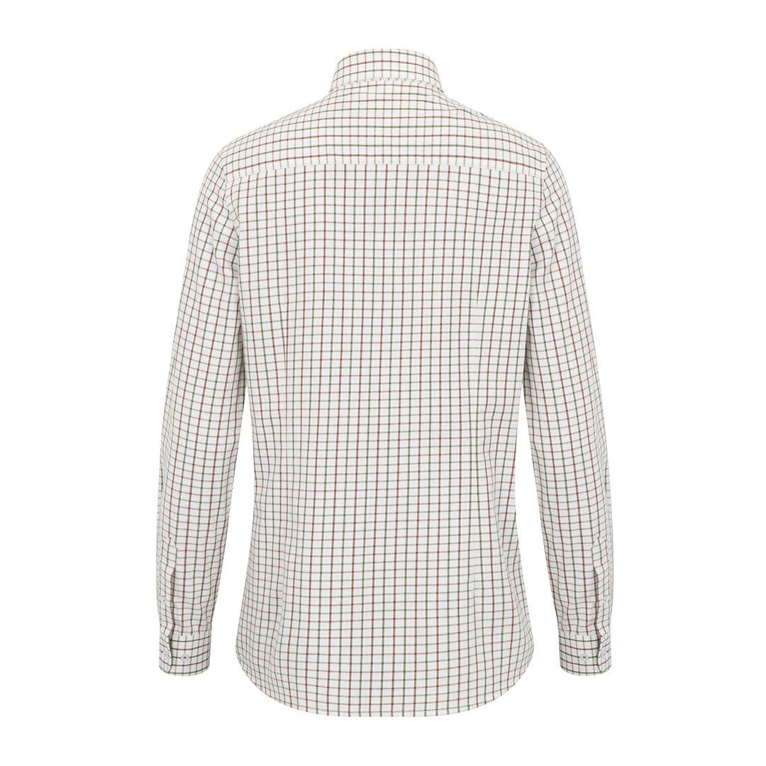 Long-sleeved checkered button-down New Forest Premium Tattersall Shirt for women