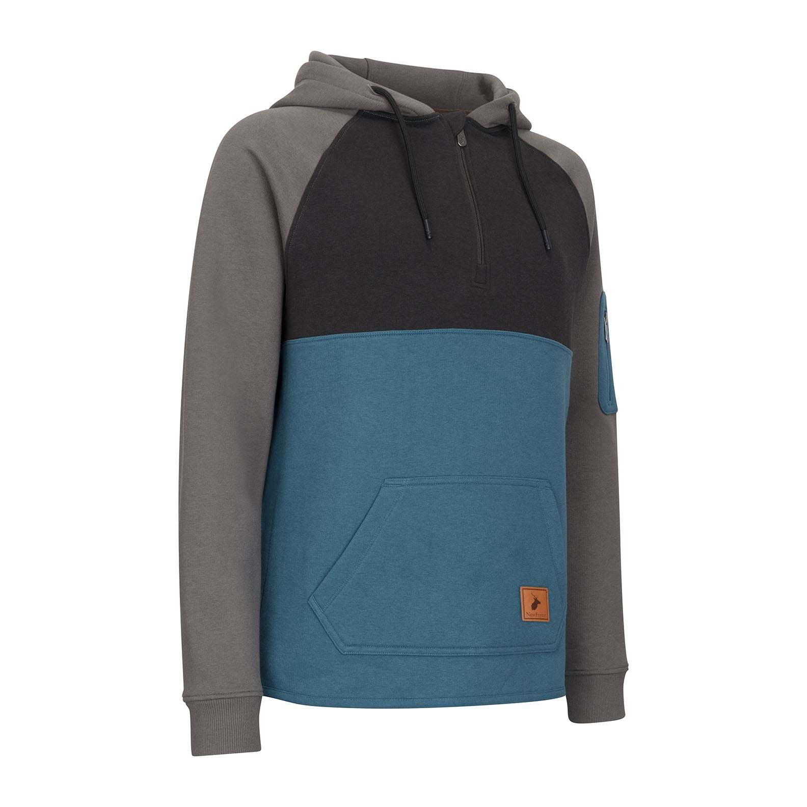 Color-blocked New Forest Ladies Raptor Hoodie perfect for casual outings and chilly days