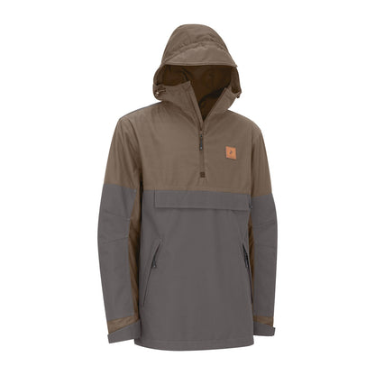 Two-tone hooded anorak from the Forest Nightjar Smock collection, perfect for adventures