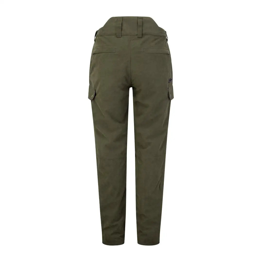 Olive green cargo pants with side pockets, perfect for New Forest Performance Field Trousers