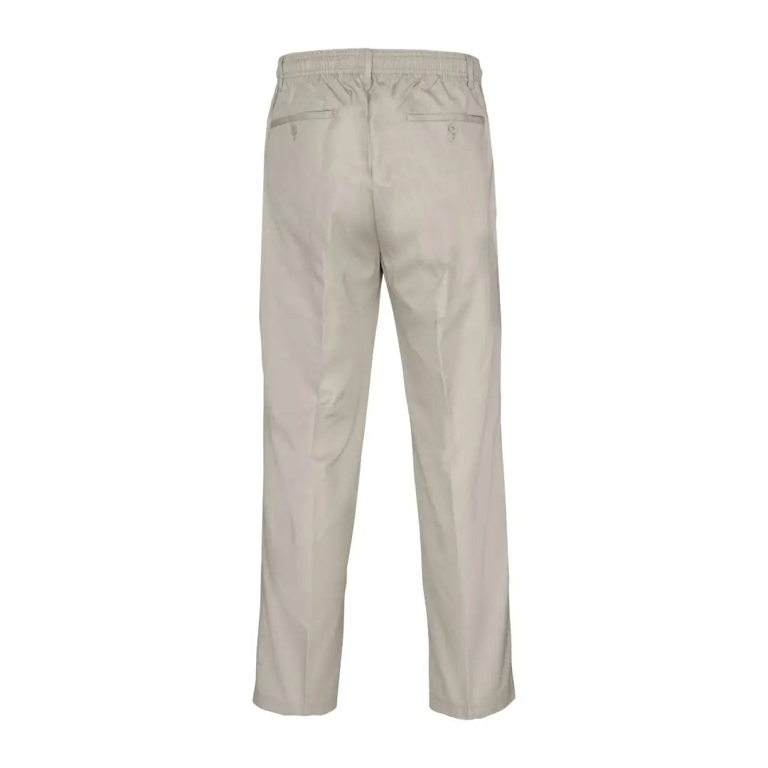 Light beige New Forest Plus Size Rugby Trousers with comfy elastic waistband